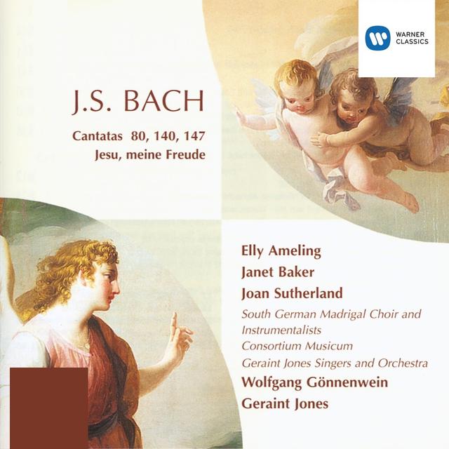 Album cover art for Cantatas - Bach