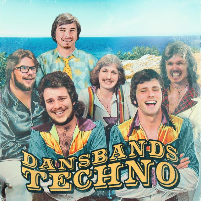 Album cover art for Dansbandstechno