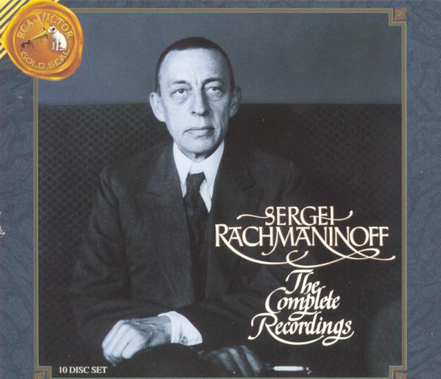 Album cover art for The Complete Recordings - Sergej Rachmaninoff