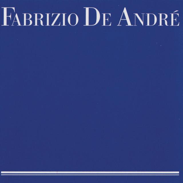 Album cover art for Fabrizio De Andrè