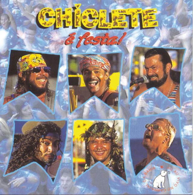 Album cover art for É Festa