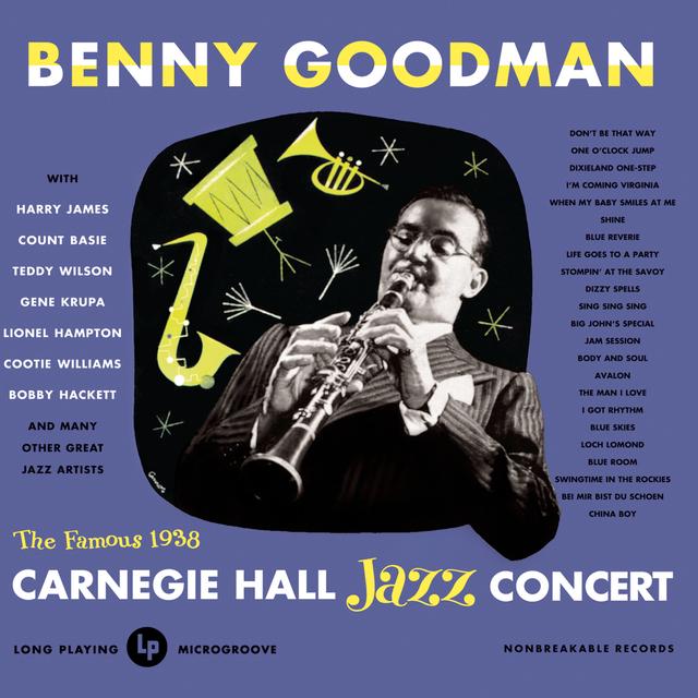 Album cover art for Live at Carnegie Hall - 1938 Complete