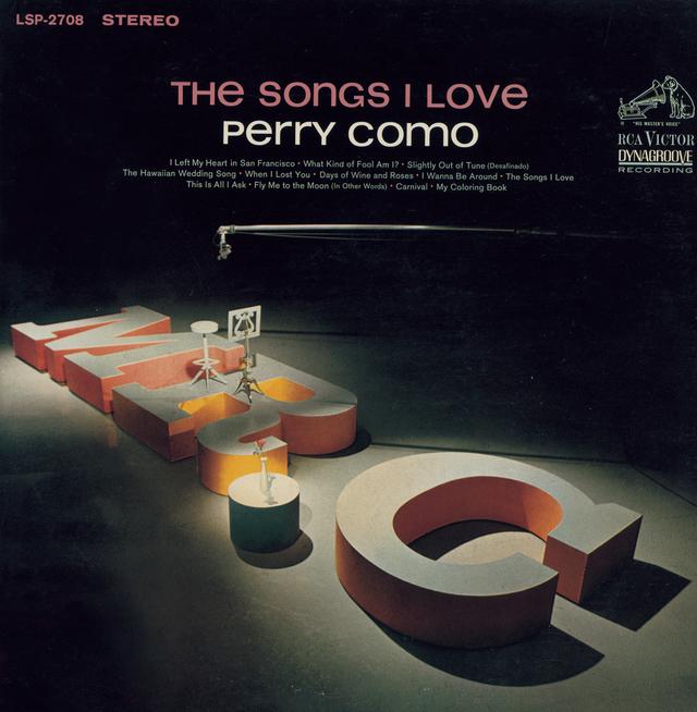 Album cover art for The Songs I Love