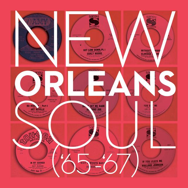 Album cover art for New Orleans Soul 60's