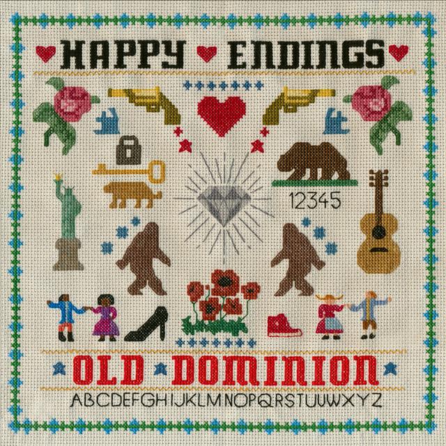 Album cover art for Happy Endings