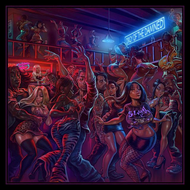 Album cover art for Orgy of the Damned