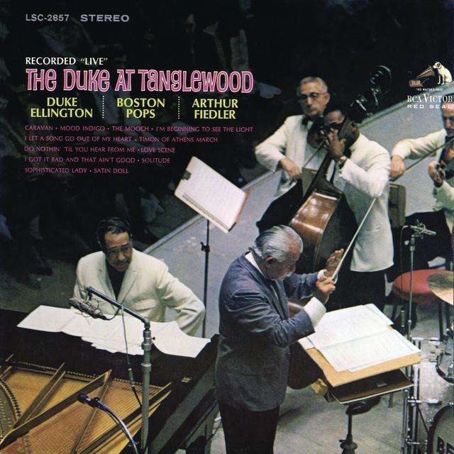 Album cover art for The Duke at Tanglewood