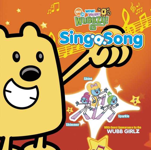 Album cover art for Wow! Wow! Wubbzy!: Sing A Song