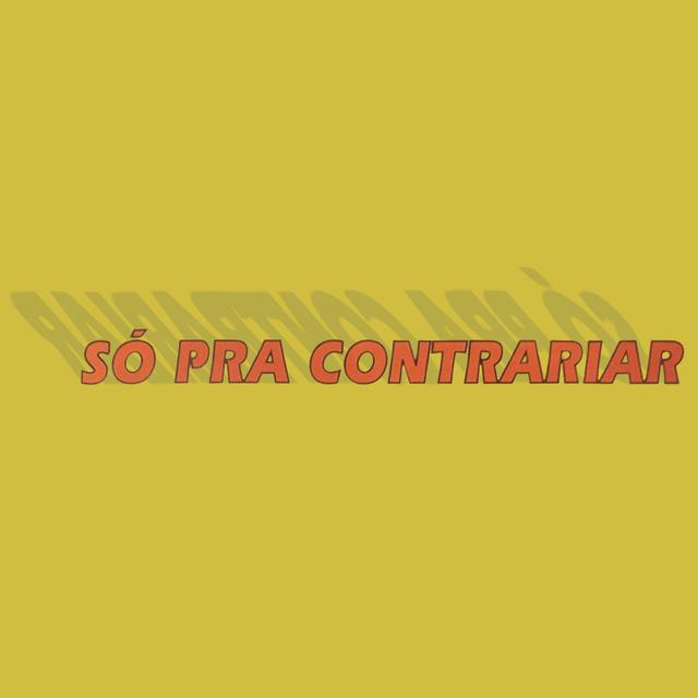 Album cover art for Só Pra Contrariar