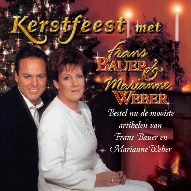 Album cover art for Kerstfeest Met Frans Bauer & Marianne Weber