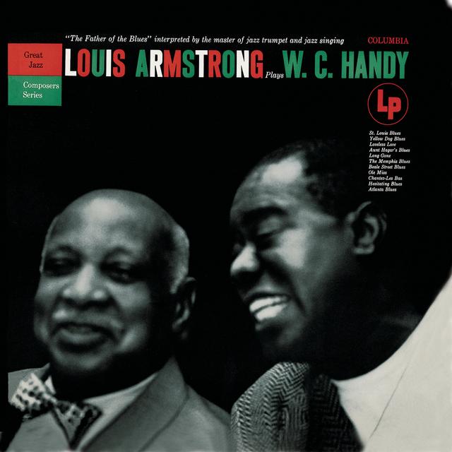 Album cover art for Louis Armstrong Plays W.C. Handy