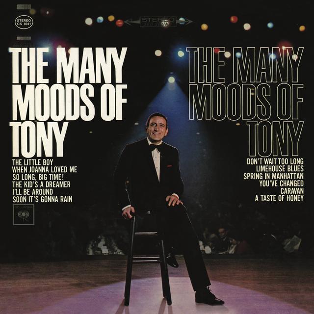 Album cover art for The Many Moods of Tony