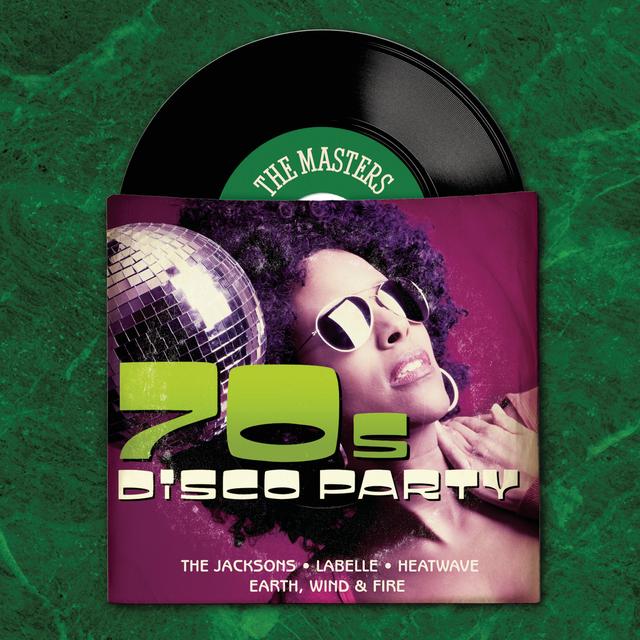 Album cover art for Masters Series - 70's Disco Party