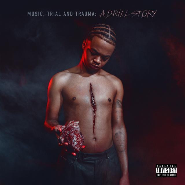 Album cover art for Music, Trial & Trauma: A Drill Story