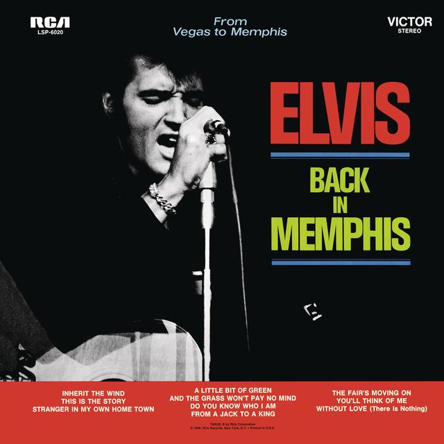 Album cover art for Back in Memphis