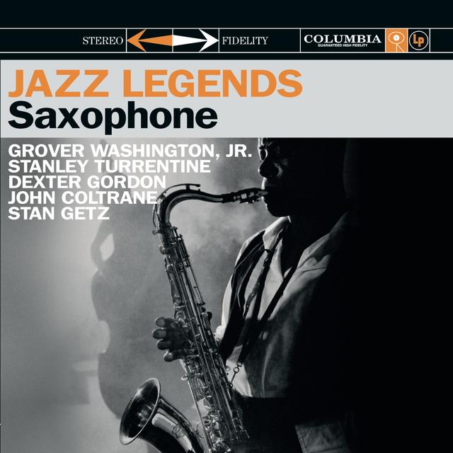 Album cover art for Jazz Legends: Saxophone