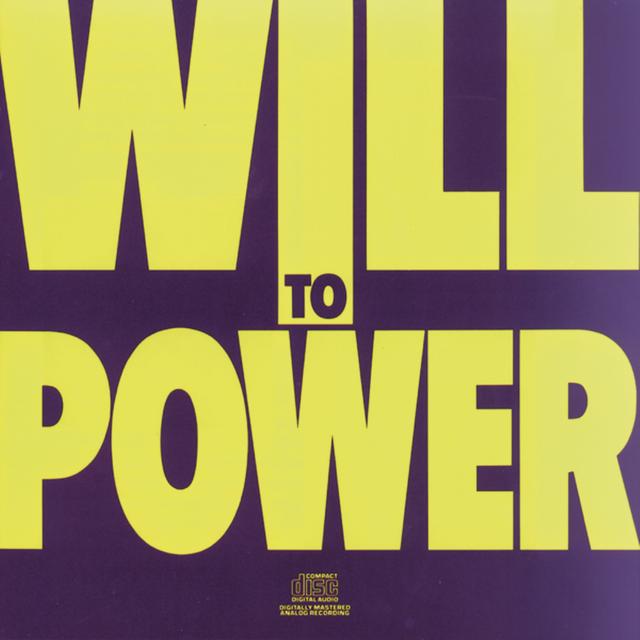 Album cover art for Will to Power