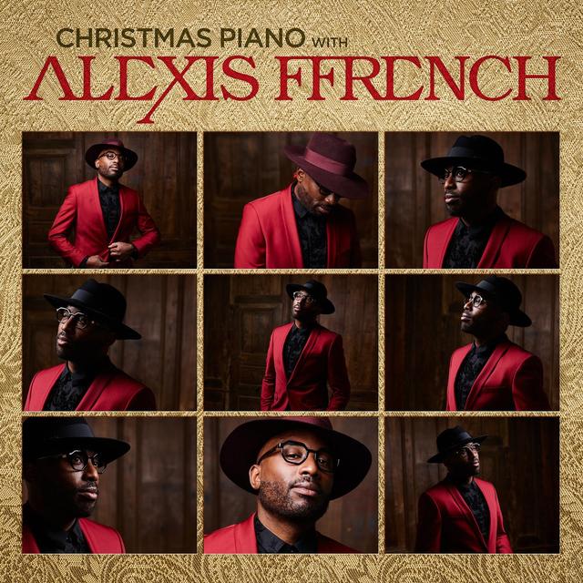 Album cover art for Christmas Piano with Alexis