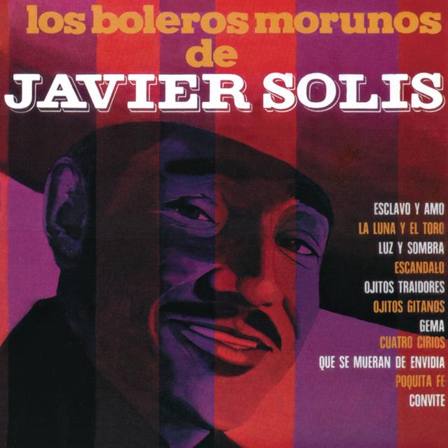 Album cover art for Los Boleros Morunos de Javier Solis