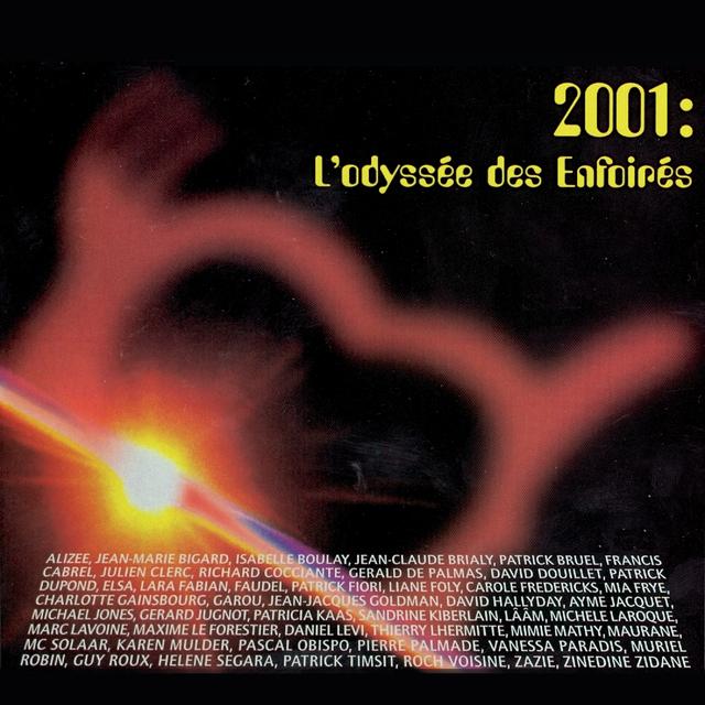 Album cover art for 2001 : L' Odyssée des Enfoirés