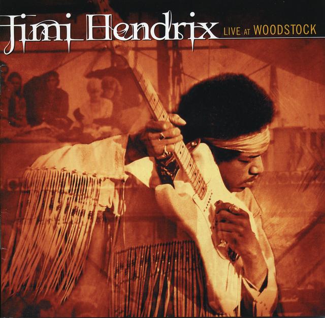 Album cover art for Live at Woodstock