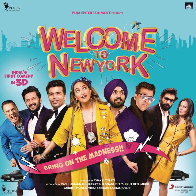 Album cover art for Welcome to NewYork