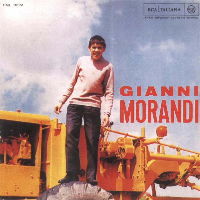 Album cover art for Gianni Morandi